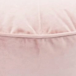 Dunelm Isla Pouffe - Blush -Home Furniture 30652172 alt02