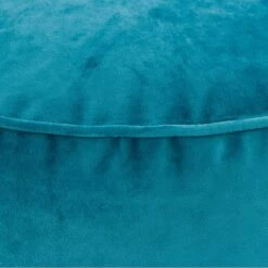 Dunelm Isla Pouffe - Teal -Home Furniture 30652177 alt02