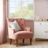 Dunelm Arianna Velvet Occasional Chair