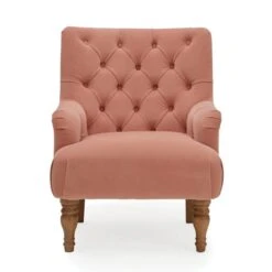 Dunelm Arianna Velvet Occasional Chair -Home Furniture 30652209 alt02