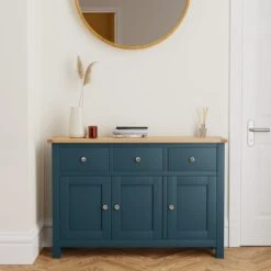Dunelm Bromley Blue Large Sideboard
