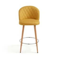 Dunelm Astrid Fabric Bar Stool -Home Furniture 30662740 alt04