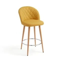 Dunelm Astrid Fabric Bar Stool -Home Furniture 30662740 alt05