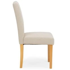 Dunelm Hugo Set Of 2 Dining Chairs Cream -Home Furniture 30662750 alt04