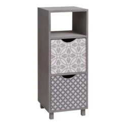 Dunelm Geo Tile 2 Drawer Unit