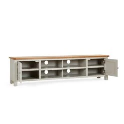 Dunelm Bromley Grey Extra Wide TV Stand -Home Furniture 30685245 alt04