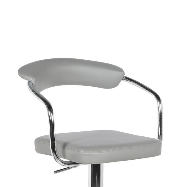 Dunelm Houston Faux Leather Bar Stool 6 Dunelm Houston Faux Leather Bar Stool - Image 6