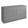 One Call Furniture Legato Wide 6 Drawer Chest