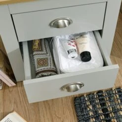 GFW Lancaster 2 Drawer Bedside Table 9 GFW Lancaster 2 Drawer Bedside Table -Home Furniture 30705694 alt03