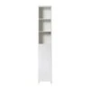 Lloyd Pascal White Wave Tall Cabinet
