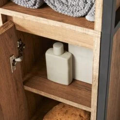 Lloyd Pascal Industrial Tall Cabinet -Home Furniture 30706224 alt02