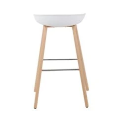 Dunelm Erik White Bar Stool 10 Dunelm Erik White Bar Stool -Home Furniture 30711152 alt04
