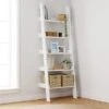 Dunelm Lynton White Ladder Bookcase