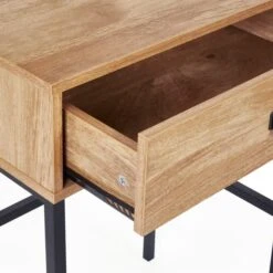 Dunelm Greenwich Small 1 Drawer Dressing Table With Mirror -Home Furniture 30712309 alt04