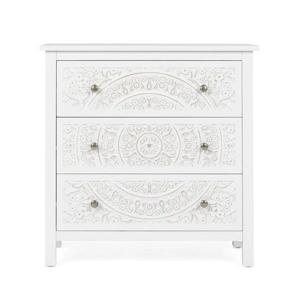 Dunelm Samira 3 Drawer Chest 1 Dunelm Samira 3 Drawer Chest