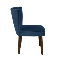 Dunelm Isla Velvet Dining Chair -Home Furniture 30713369 alt03