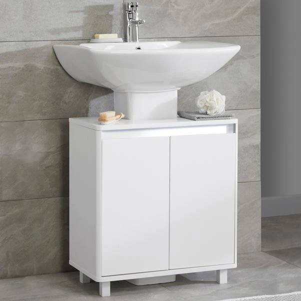 Lloyd Pascal Vienna White Under Sink Unit With Reversible 4 In 1 Colour Bar 2 Lloyd Pascal Vienna White Under Sink Unit With Reversible 4 In 1 Colour Bar - Image 2
