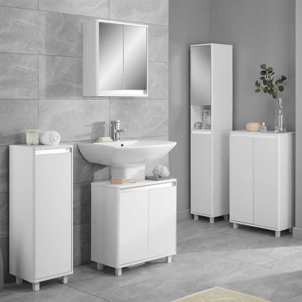 Lloyd Pascal Vienna White Under Sink Unit With Reversible 4 In 1 Colour Bar 4 Lloyd Pascal Vienna White Under Sink Unit With Reversible 4 In 1 Colour Bar - Image 4