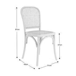 Dunelm Tulle Dining Chair -Home Furniture 30720374 alt09