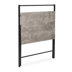 Dunelm Evelyn Concrete Effect Folding Desk -Home Furniture 30724851 alt04