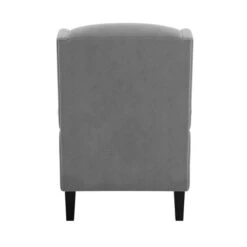 Dunelm Oswald Wingback Armchair Velvet -Home Furniture 30726602 alt04