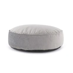 Dunelm Kid's Isla Circle Pouffe Light Grey 8 Dunelm Kid's Isla Circle Pouffe Light Grey -Home Furniture 30727063 alt02