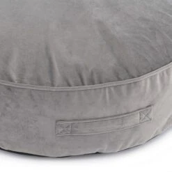 Dunelm Kid's Isla Circle Pouffe Light Grey 9 Dunelm Kid's Isla Circle Pouffe Light Grey -Home Furniture 30727063 alt03