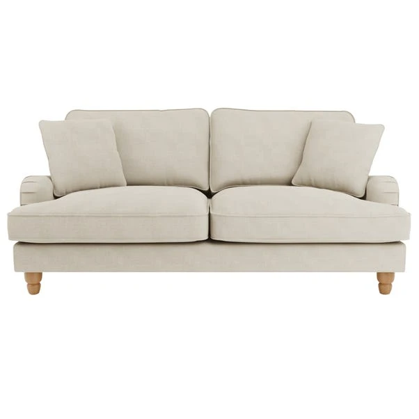 Dunelm Beatrice Luna Fabric 3 Seater Sofa 2 Dunelm Beatrice Luna Fabric 3 Seater Sofa - Image 2