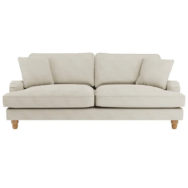 Dunelm Beatrice Luna Fabric 4 Seater Sofa 2 Dunelm Beatrice Luna Fabric 4 Seater Sofa - Image 2