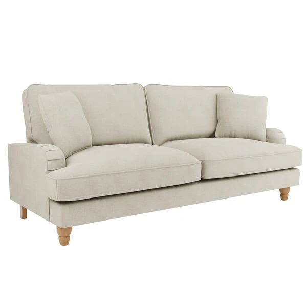 Dunelm Beatrice Luna Fabric 4 Seater Sofa 3 Dunelm Beatrice Luna Fabric 4 Seater Sofa - Image 3