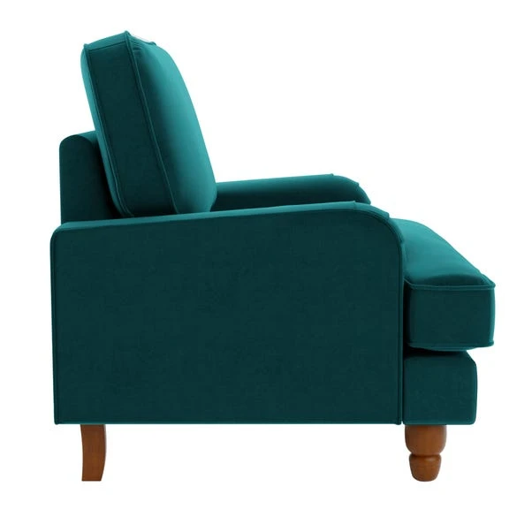 Dunelm Beatrice Matte Velvet Armchair 4 Dunelm Beatrice Matte Velvet Armchair - Image 4