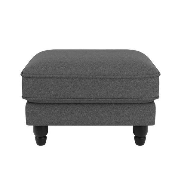Dunelm Beatrice Luna Fabric Footstool 2 Dunelm Beatrice Luna Fabric Footstool - Image 2