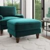 Dunelm Beatrice Matte Velvet Footstool