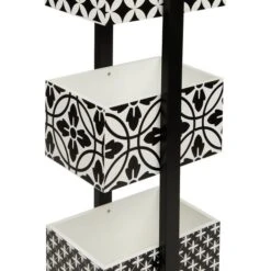 Dunelm Geo Tile Monochrome Caddy 10 Dunelm Geo Tile Monochrome Caddy -Home Furniture 30727567 alt04