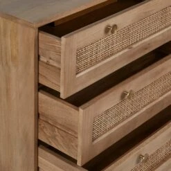 Dunelm Indi 3 Drawer Chest, Mango Wood -Home Furniture 30727645 alt04