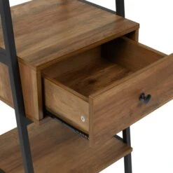 Dunelm Fulton Ladder Bedside Table, Pine Effect -Home Furniture 30728510 alt03