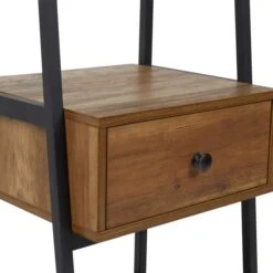 Dunelm Fulton Ladder Bedside Table, Pine Effect -Home Furniture 30728510 alt04