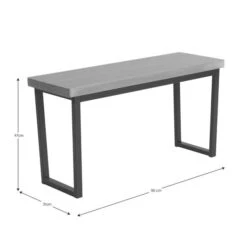 Dunelm Vixen Dining Bench -Home Furniture 30730058 alt09