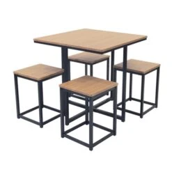 Dunelm Vixen Compact Cube Dining Set -Home Furniture 30730147 alt04