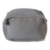 Cedar & Sage Furlo Silver Velvet Pouffe