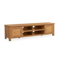 Dunelm Bromley Extra Wide Oak TV Unit -Home Furniture 30734335 alt02