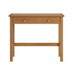 Dunelm Bromley Slim Line Desk Oak -Home Furniture 30734344 alt03