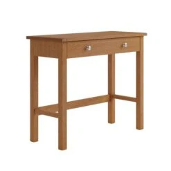 Dunelm Bromley Slim Line Desk Oak -Home Furniture 30734344 alt04
