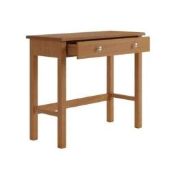 Dunelm Bromley Slim Line Desk Oak -Home Furniture 30734344 alt05
