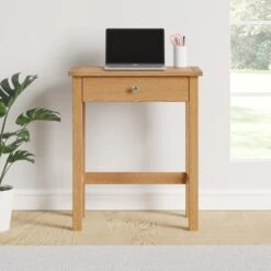 Dunelm Bromley Oak Compact Desk