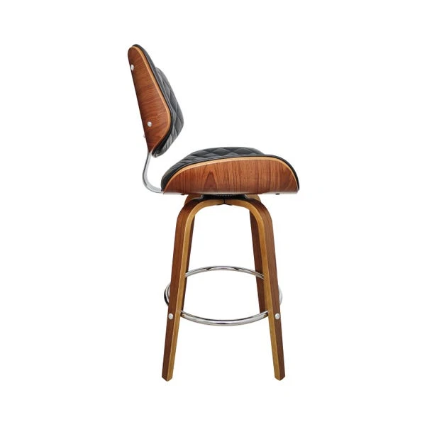 Dunelm Remy Faux Leather Bar Stool 3 Dunelm Remy Faux Leather Bar Stool - Image 3