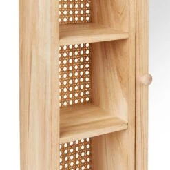 Dunelm French Cane Mirror Cabinet -Home Furniture 30747348 alt03