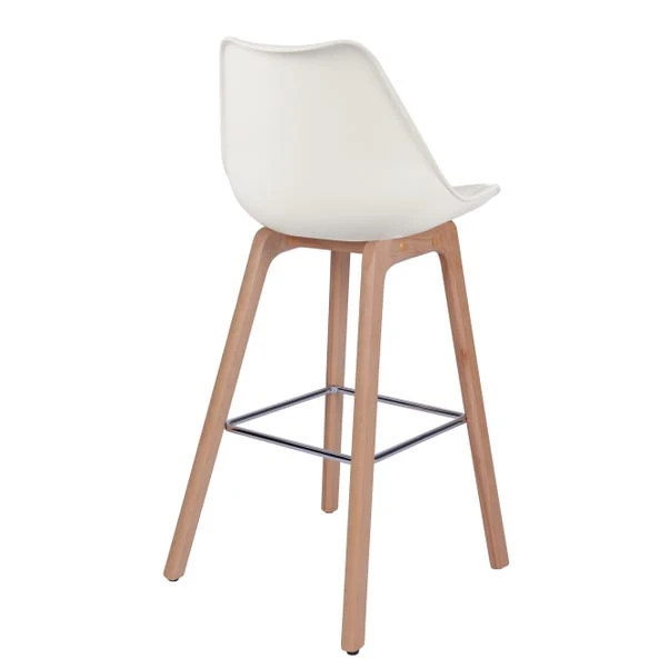 Dunelm Erik Bar Stool With White Back 5 Dunelm Erik Bar Stool With White Back - Image 5