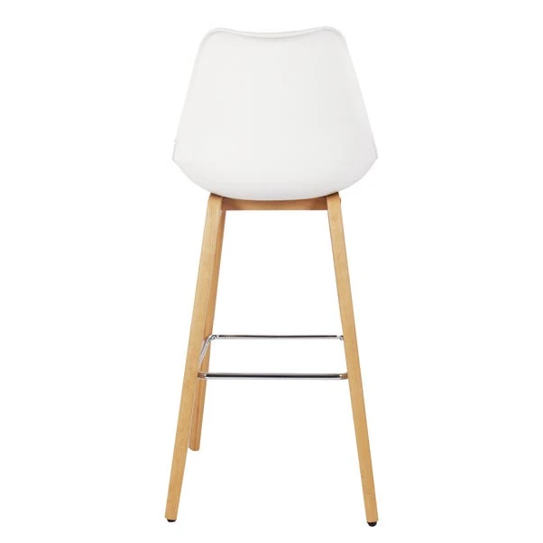 Dunelm Erik Bar Stool With White Back 6 Dunelm Erik Bar Stool With White Back - Image 6