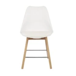 Dunelm Erik White Dining Chair 8 Dunelm Erik White Dining Chair -Home Furniture 30747700 alt02